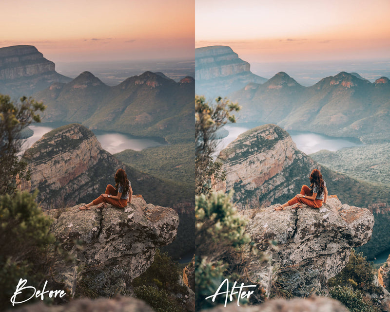 10 Lightroom Presets for Mobile & Desktop, Natural Presets