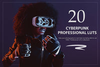 20 Cyberpunk LUTs Pack