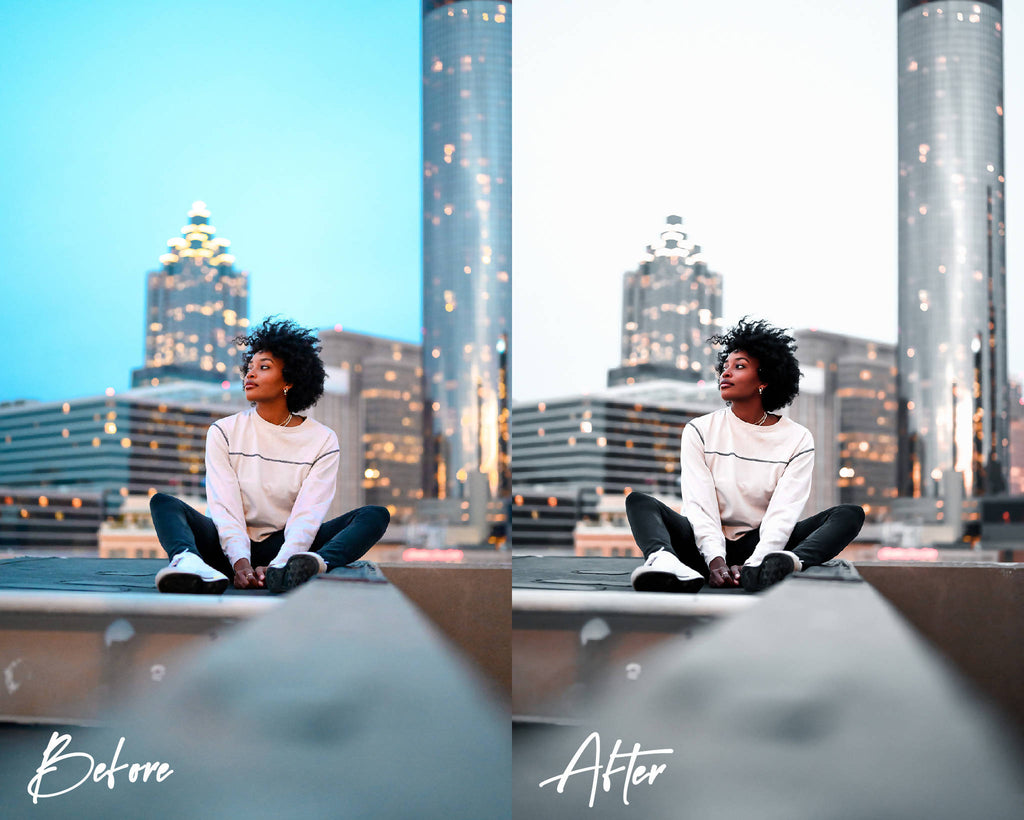 6 Lightroom Presets for Mobile & Desktop, Gray Presets