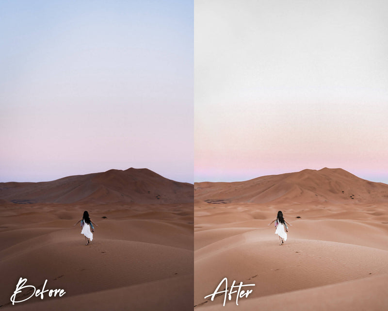 10 Lightroom Presets for Mobile & Desktop, Pink Presets