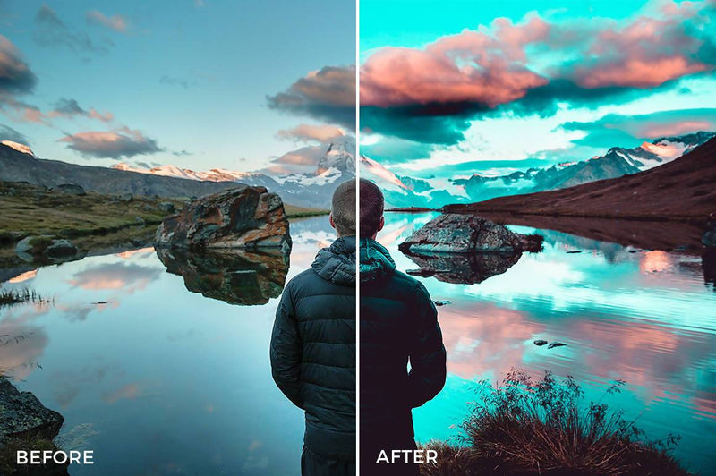 Orange & Teal Lightroom Presets by Presetsh Lightroom Presets Presetsh 