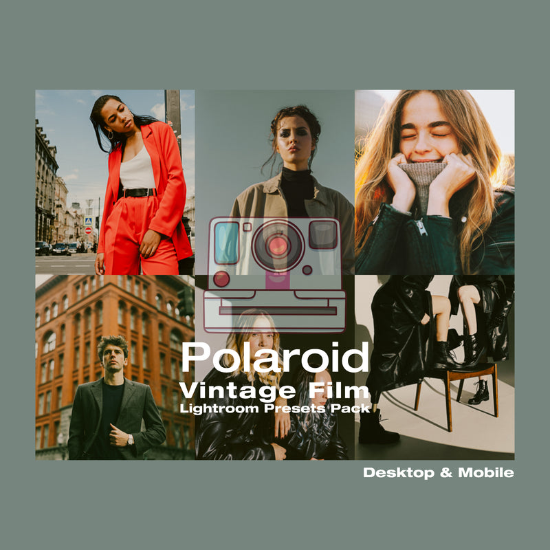 Premium Polaroid Moody Vintage Film