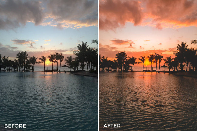 Sunset Lightroom Presets by Presetsh