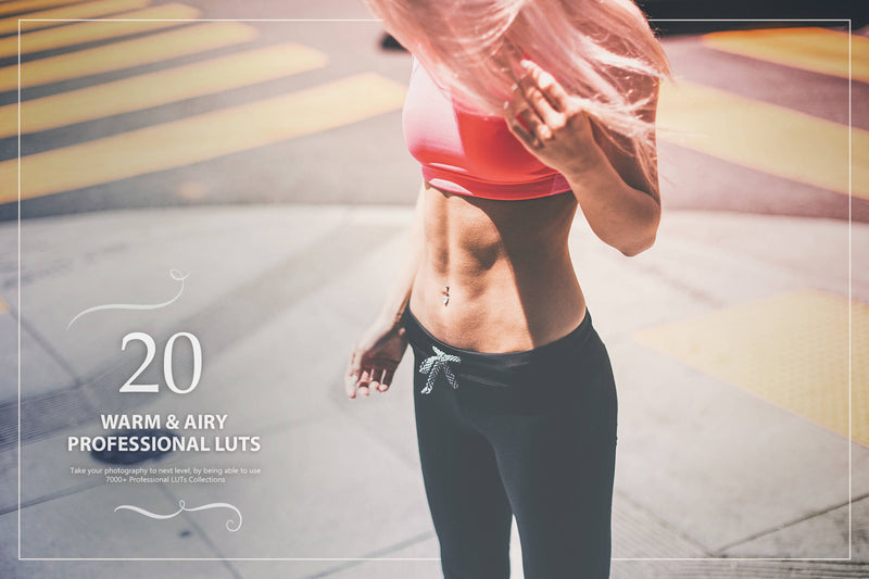 20 Warm and Airy LUTs Pack