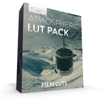 Film LUTs Atmospheric LUT Moody RED Arri Sony Panasonic GoPro Black Magic BMPCC4K