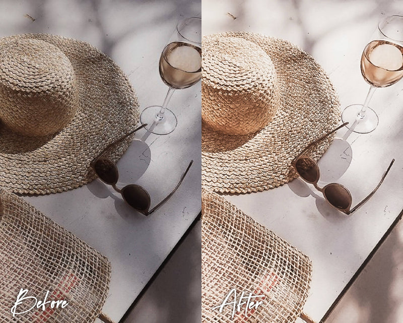 10 Lightroom Presets, Mobile & Desktop, Cream Beige Presets