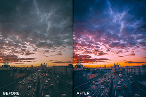 Sunset Lightroom Presets by Presetsh