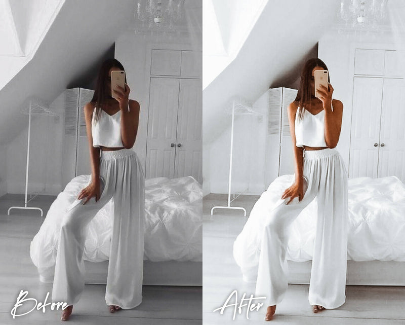 6 Lightroom Presets for Mobile & Desktop, Blogger Presets
