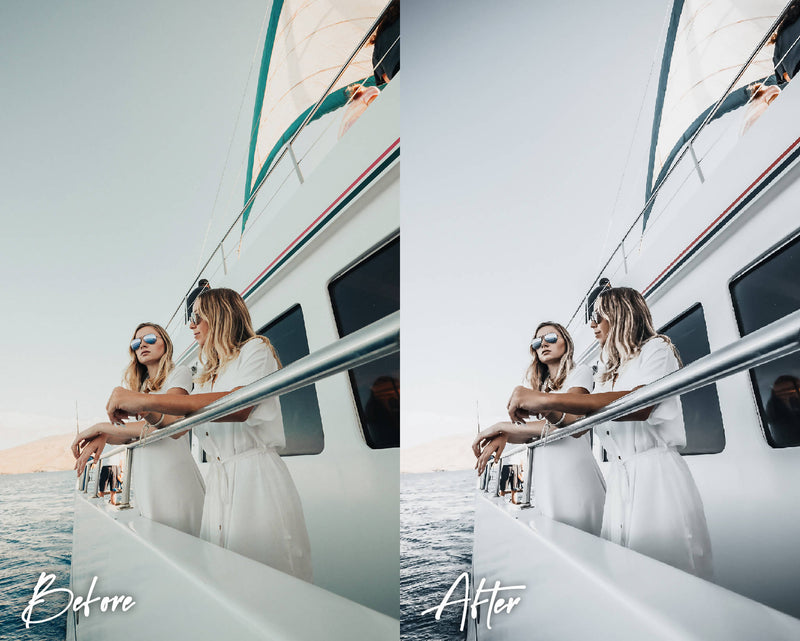 6 Lightroom Presets for Mobile & Desktop, Gray Presets