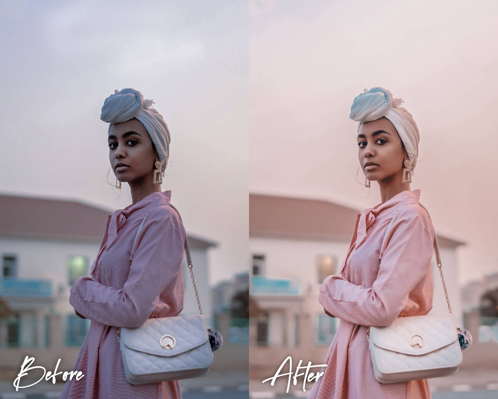 10 Lightroom Presets for Mobile & Desktop, Pink Presets